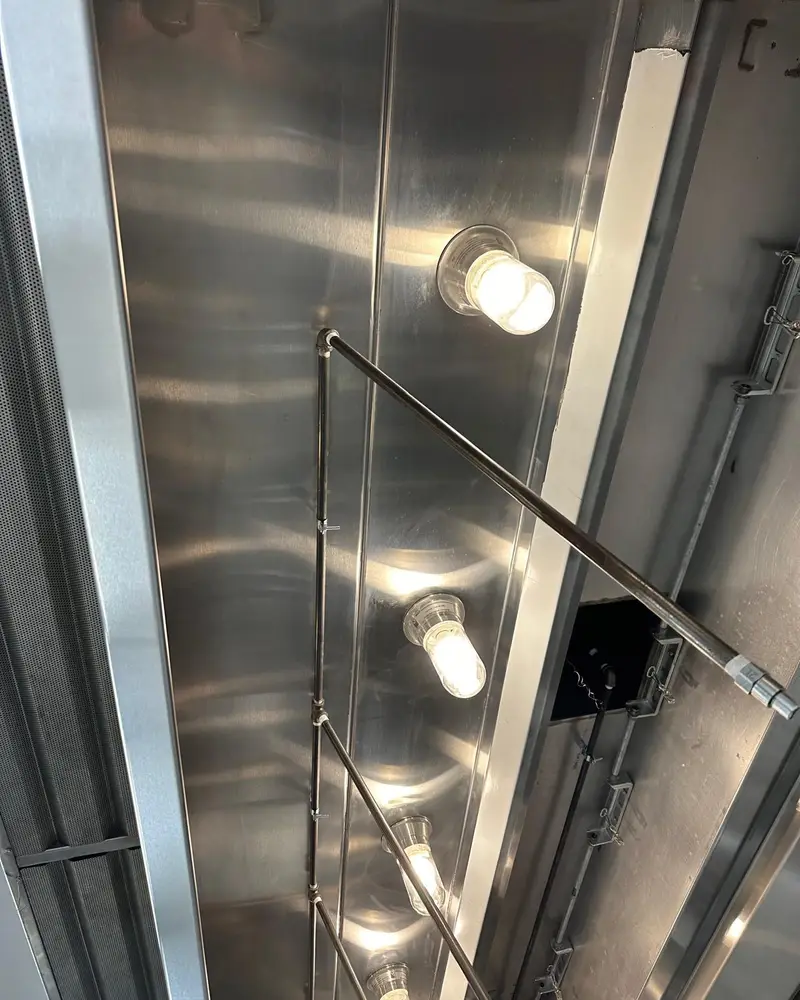 Exhaust hood · After